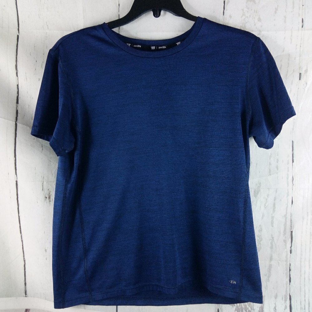 Tek Gear Mens Dry Tek Athletic Blue T-Shirt Size M